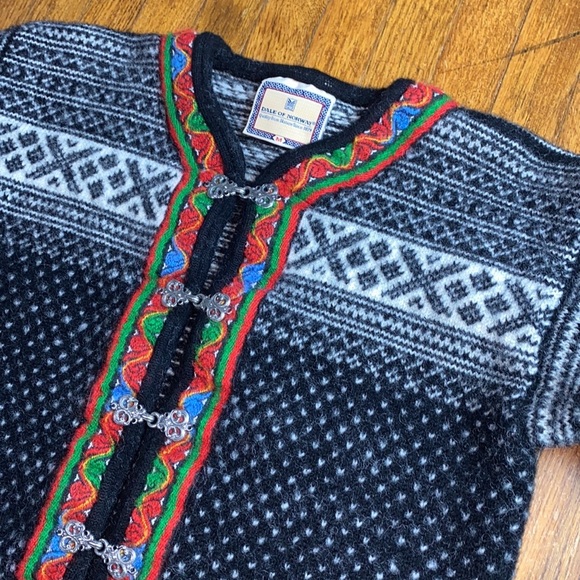 Dale of Norway #472 Wool Sweater Cardigan SZ Medium - Picture 2 of 7